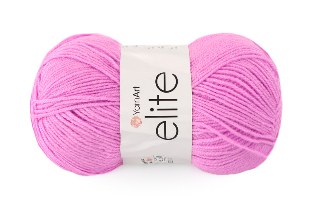 YarnArt Elite Soft Acrylic Yarn, 45 Colors, 3.5 oz / 330 yds