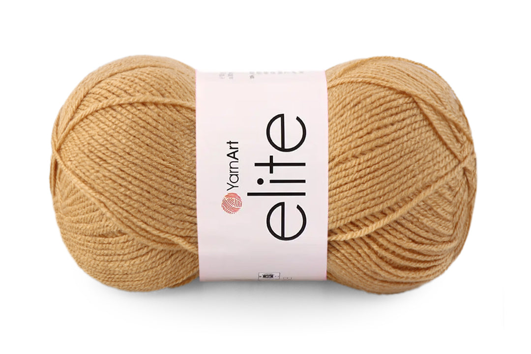 YarnArt Elite Soft Acrylic Yarn, 45 Colors, 3.5 oz / 330 yds