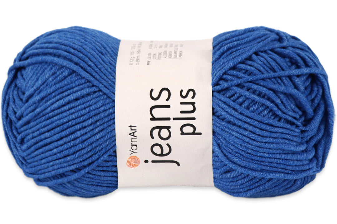 YarnArt Jeans Plus, 19 colors, 3.5 oz / 174.98 yds