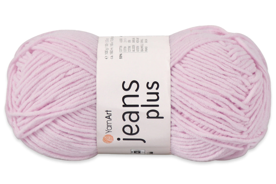 YarnArt Jeans Plus, 19 colors, 3.5 oz / 174.98 yds