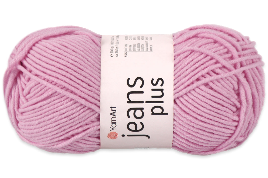 YarnArt Jeans Plus, 19 colors, 3.5 oz / 174.98 yds