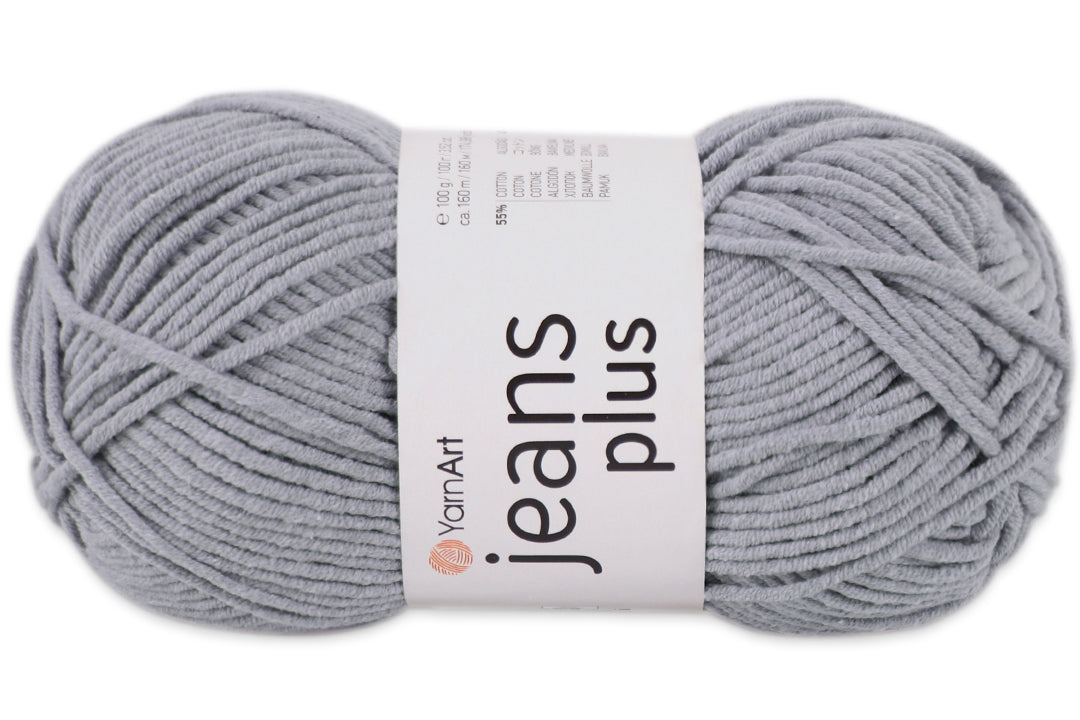 YarnArt Jeans Plus, 19 colors, 3.5 oz / 174.98 yds
