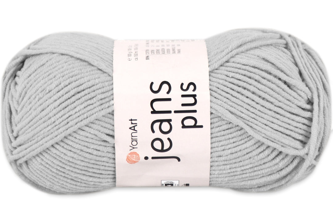 YarnArt Jeans Plus, 19 colors, 3.5 oz / 174.98 yds