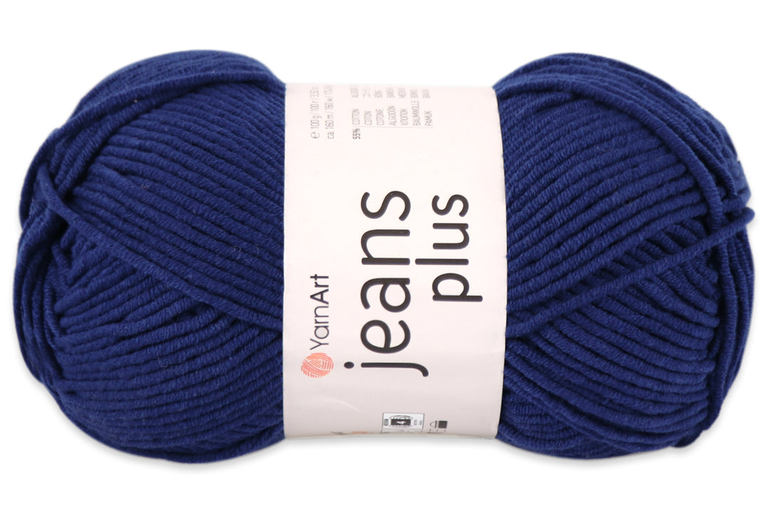 YarnArt Jeans Plus, 19 colors, 3.5 oz / 174.98 yds