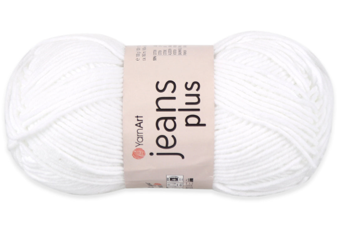 YarnArt Jeans Plus, 19 colors, 3.5 oz / 174.98 yds