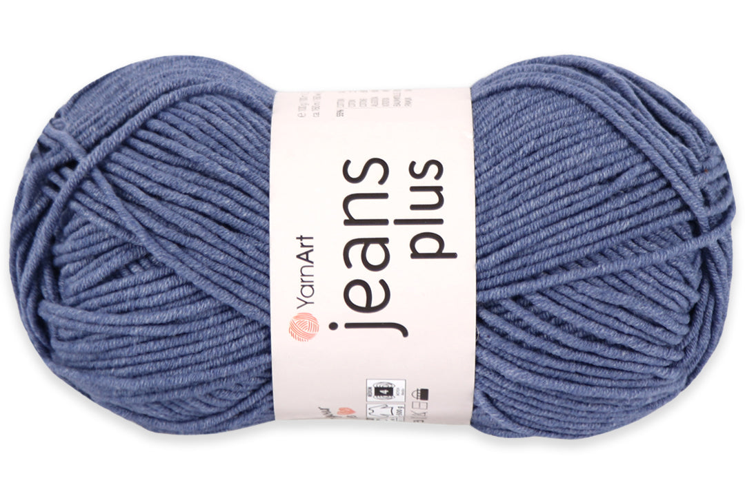 YarnArt Jeans Plus, 19 colors, 3.5 oz / 174.98 yds