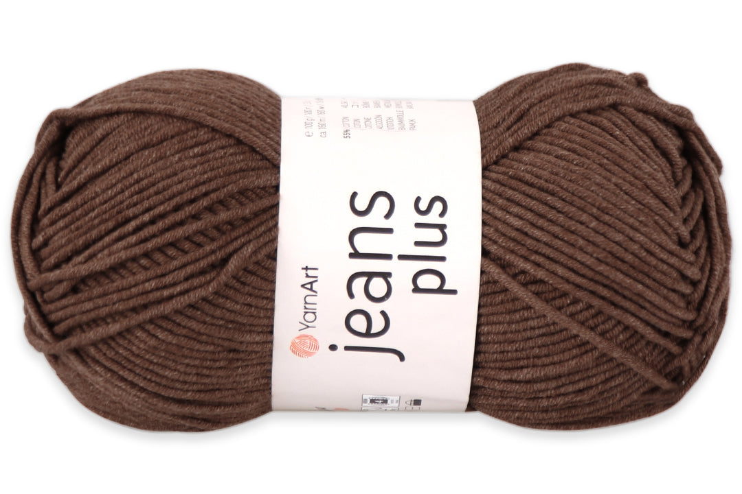 YarnArt Jeans Plus, 19 colors, 3.5 oz / 174.98 yds