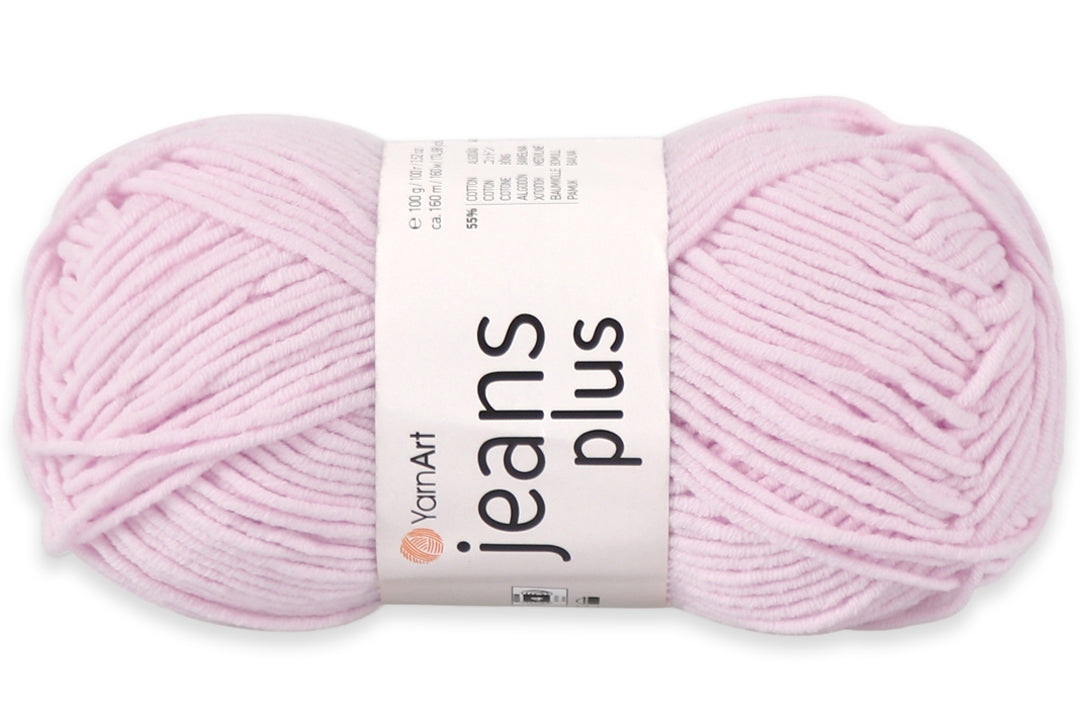 YarnArt Jeans Plus, 19 colors, 3.5 oz / 174.98 yds