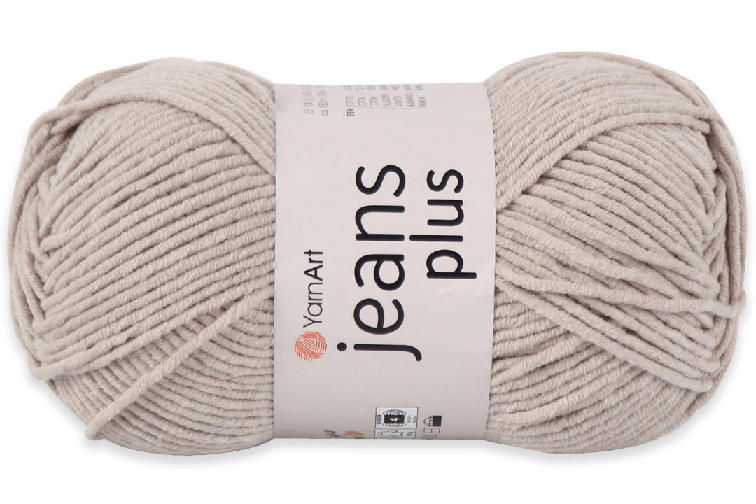 YarnArt Jeans Plus, 19 colors, 3.5 oz / 174.98 yds