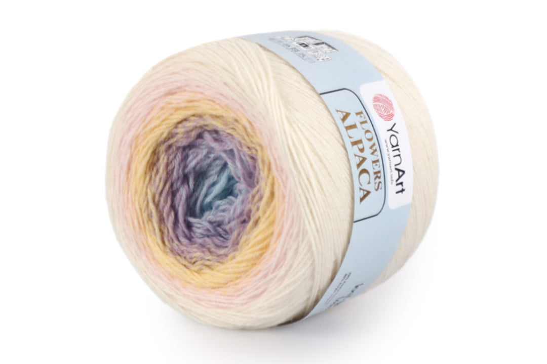YarnArt Flowers Alpaca, 32 solors, 8.8 oz / 1028 yds