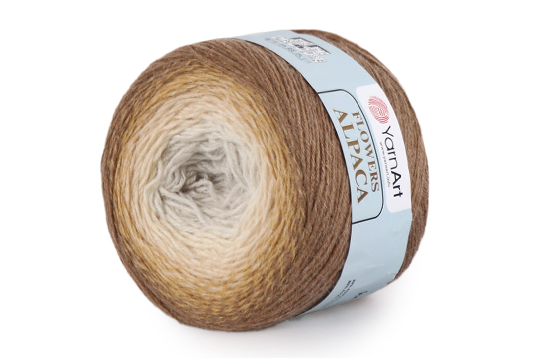 YarnArt Flowers Alpaca, 32 Colors, Wool Yarn, 8.80 oz / 1027.98 yds