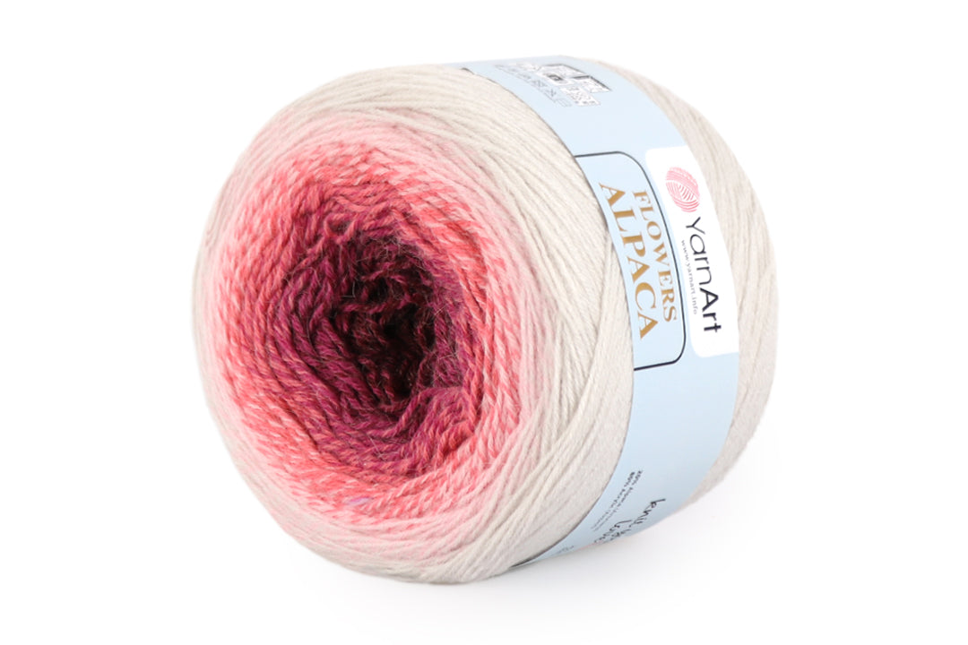 YarnArt Flowers Alpaca, 32 solors, 8.8 oz / 1028 yds