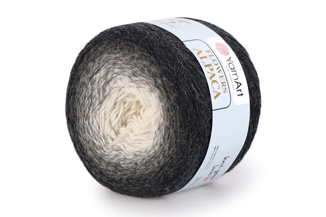 YarnArt Flowers Alpaca, 32 solors, 8.8 oz / 1028 yds