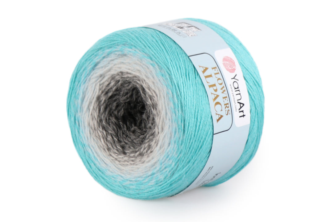 YarnArt Flowers Alpaca, 32 solors, 8.8 oz / 1028 yds