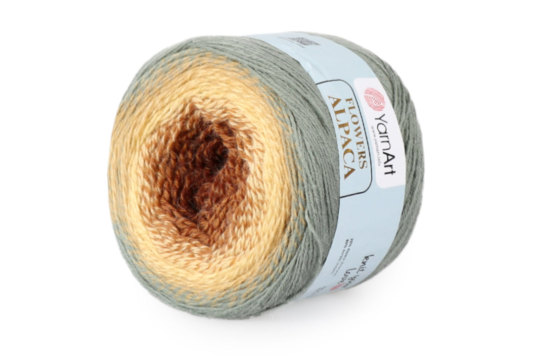 YarnArt Flowers Alpaca, 32 solors, 8.8 oz / 1028 yds