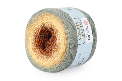 YarnArt Flowers Alpaca, 32 Colors, Wool Yarn, 8.80 oz / 1027.98 yds
