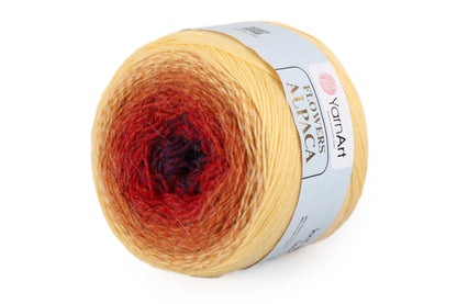 YarnArt Flowers Alpaca, 32 Colors, Wool Yarn, 8.80 oz / 1027.98 yds