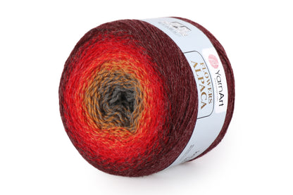 YarnArt Flowers Alpaca, 32 Colors, Wool Yarn, 8.80 oz / 1027.98 yds
