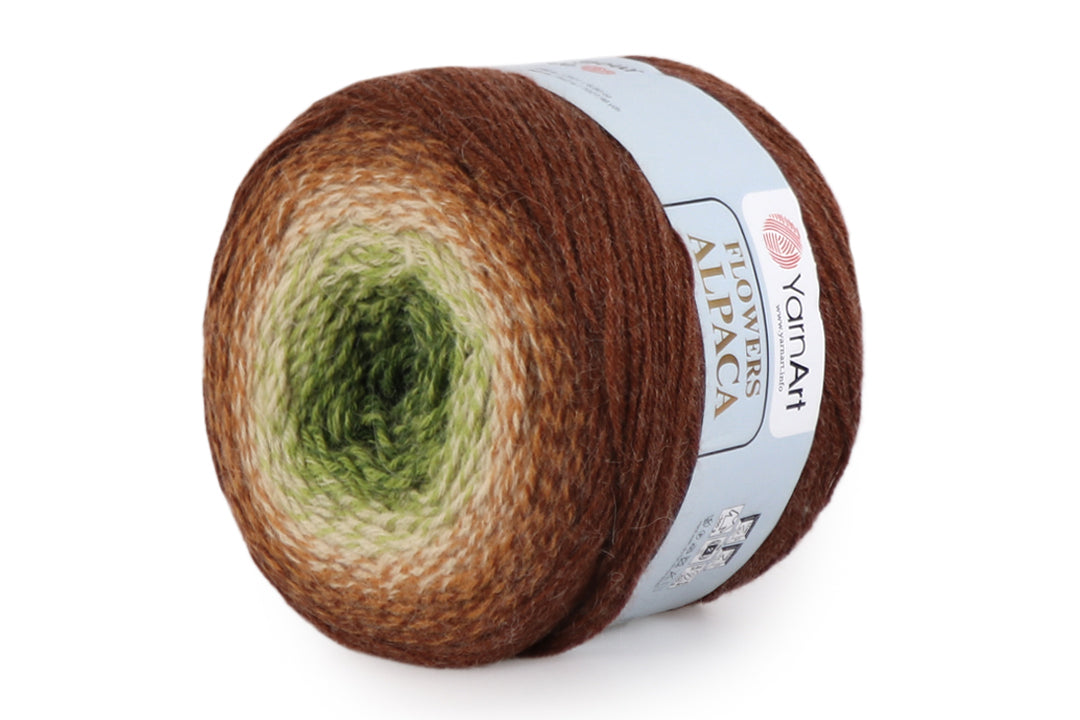 YarnArt Flowers Alpaca, 32 solors, 8.8 oz / 1028 yds