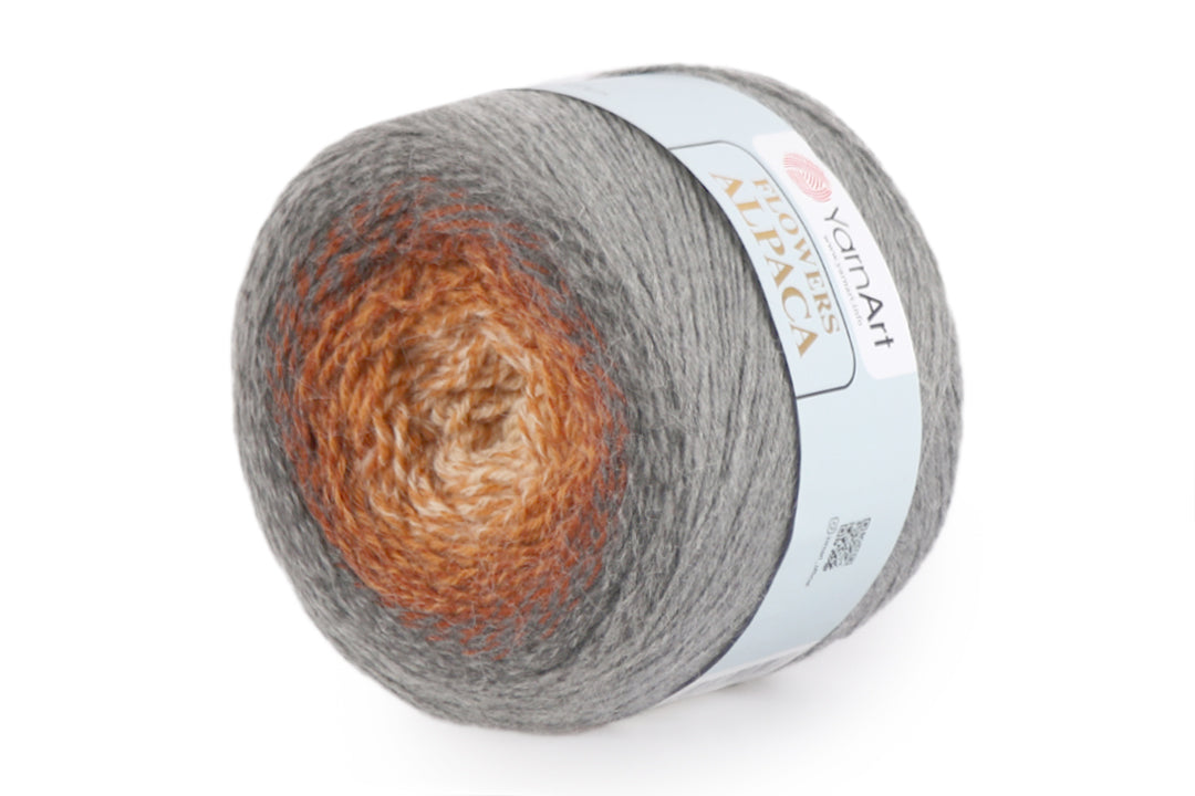 YarnArt Flowers Alpaca, 32 solors, 8.8 oz / 1028 yds