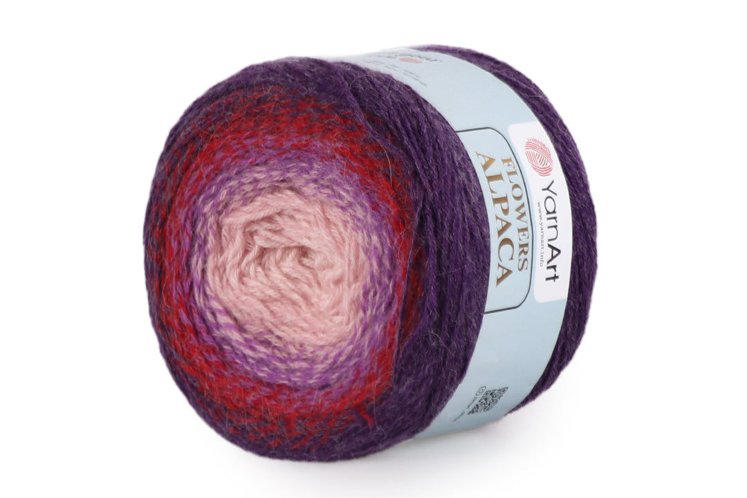 YarnArt Flowers Alpaca, 32 solors, 8.8 oz / 1028 yds