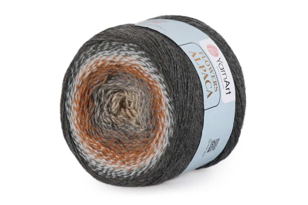 YarnArt Flowers Alpaca, 32 Colors, Wool Yarn, 8.80 oz / 1027.98 yds