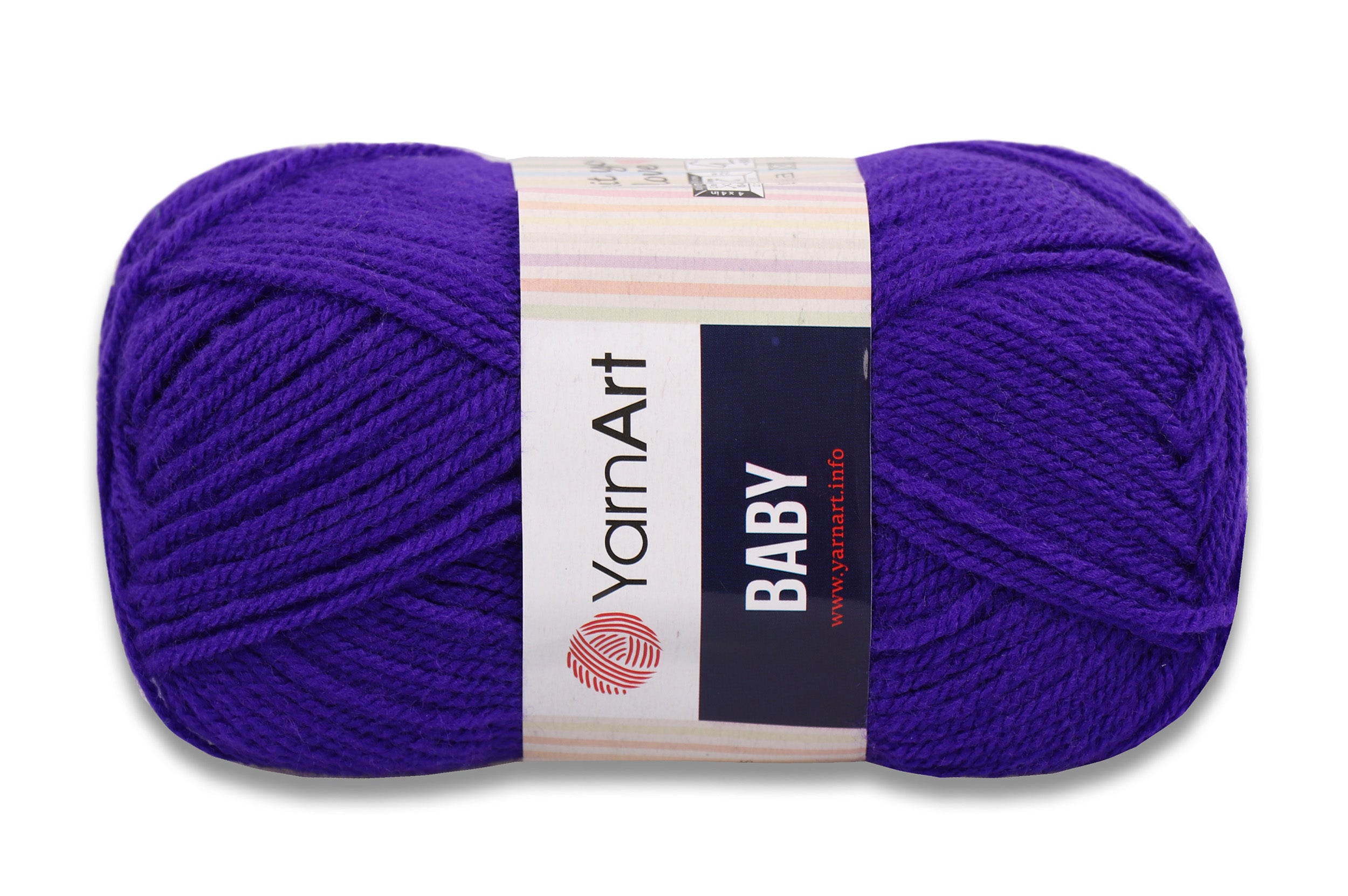 YarnArt Baby, 40 colors, 1.75 oz / 165 yds