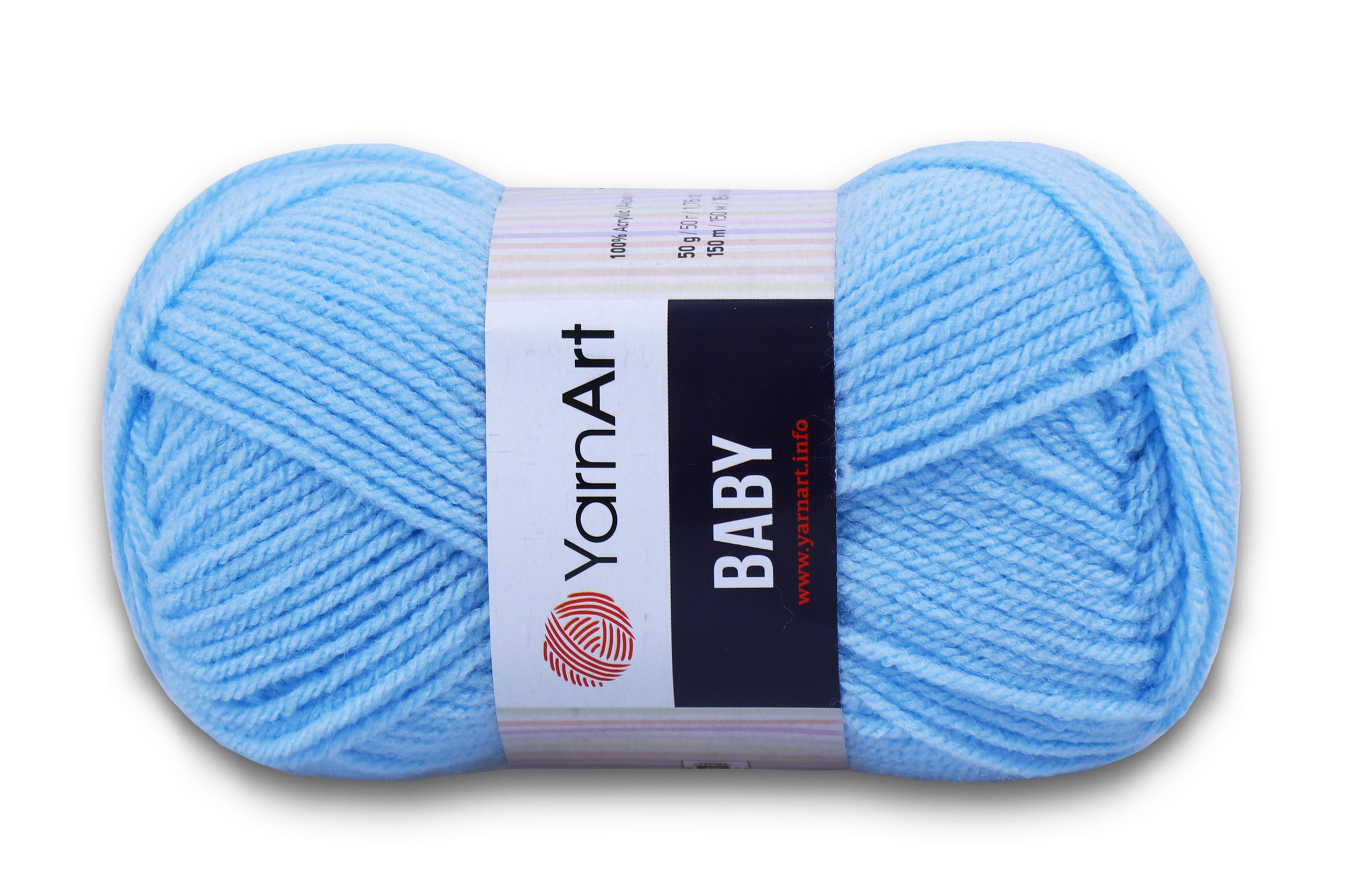 YarnArt Baby, 40 colors, 1.75 oz / 165 yds