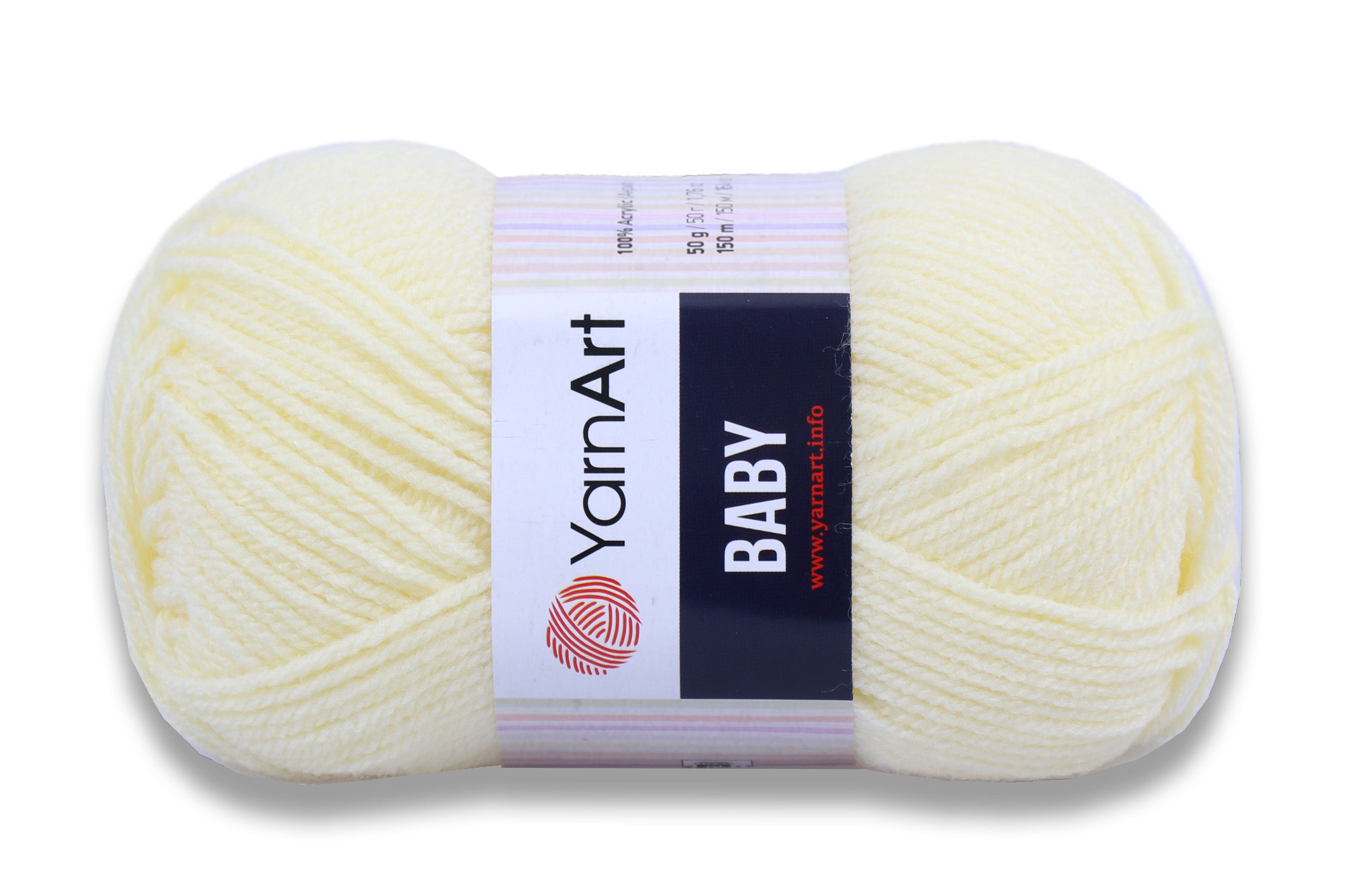 YarnArt Baby, 40 colors, 1.75 oz / 165 yds