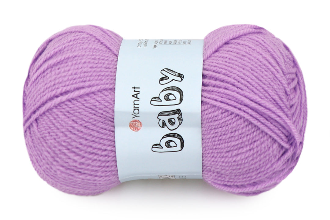 YarnArt Baby, 40 colors, 1.75 oz / 165 yds