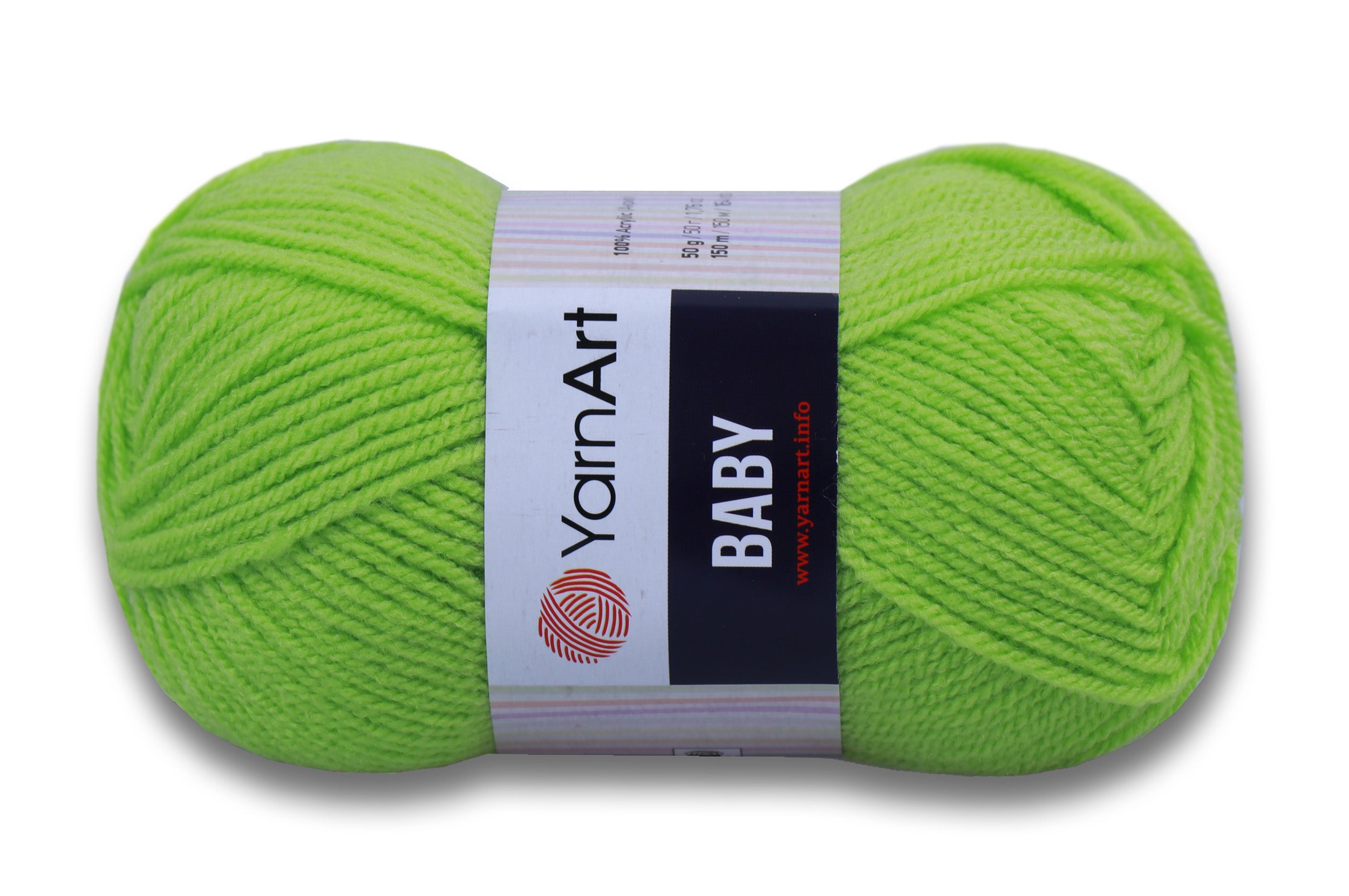 YarnArt Baby, 40 colors, 1.75 oz / 165 yds