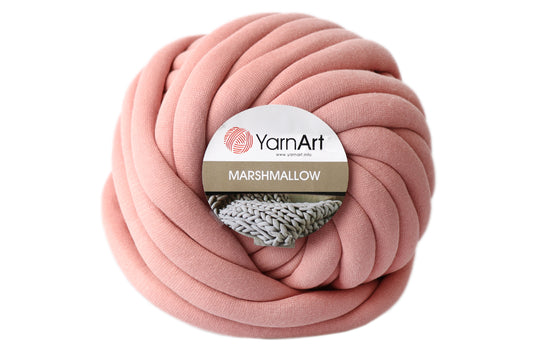 YarnArt Marshmallow, Chunky Arm Knit Yarn, 11 Colors, 26.40 oz / 32.81 yards