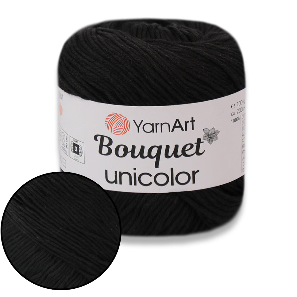 YarnArt Bouquet Unicolor, 27 colors, 3.5 oz / 218 yds
