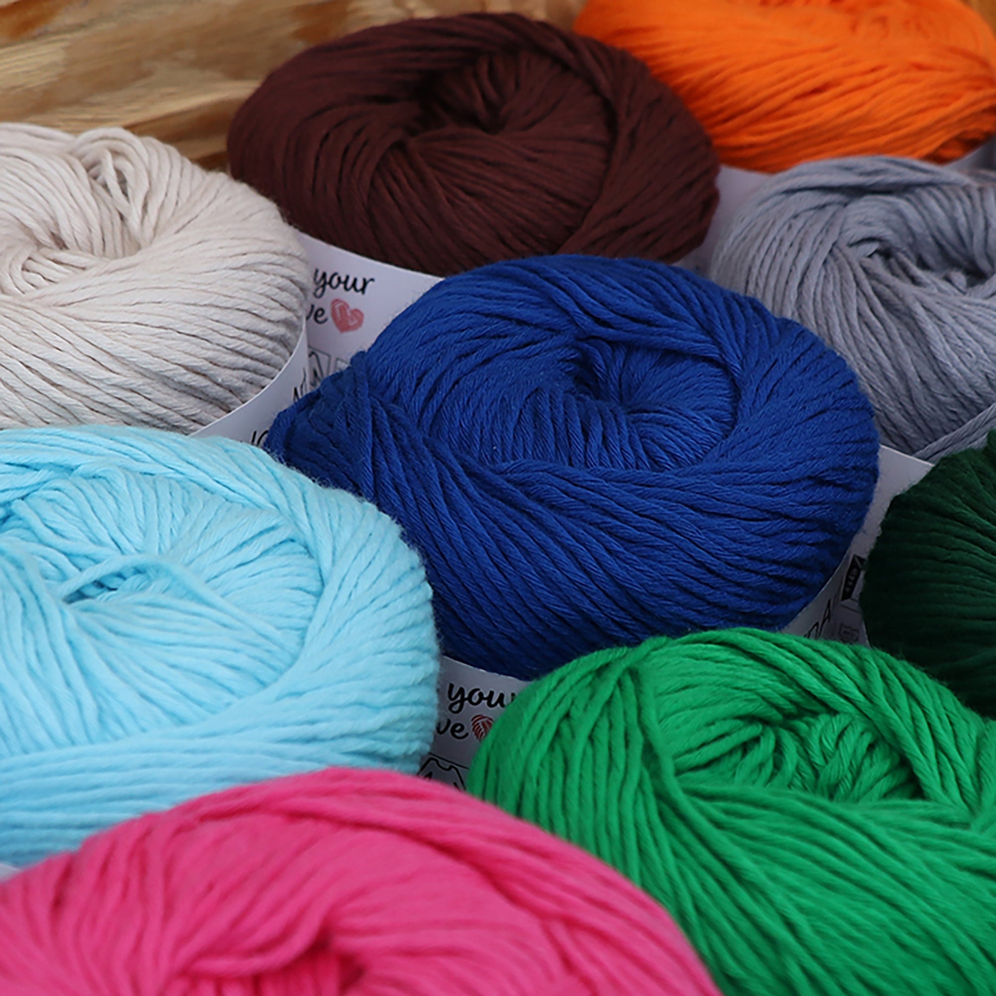 YarnArt Bouquet Unicolor, 27 colors, 3.5 oz / 218 yds