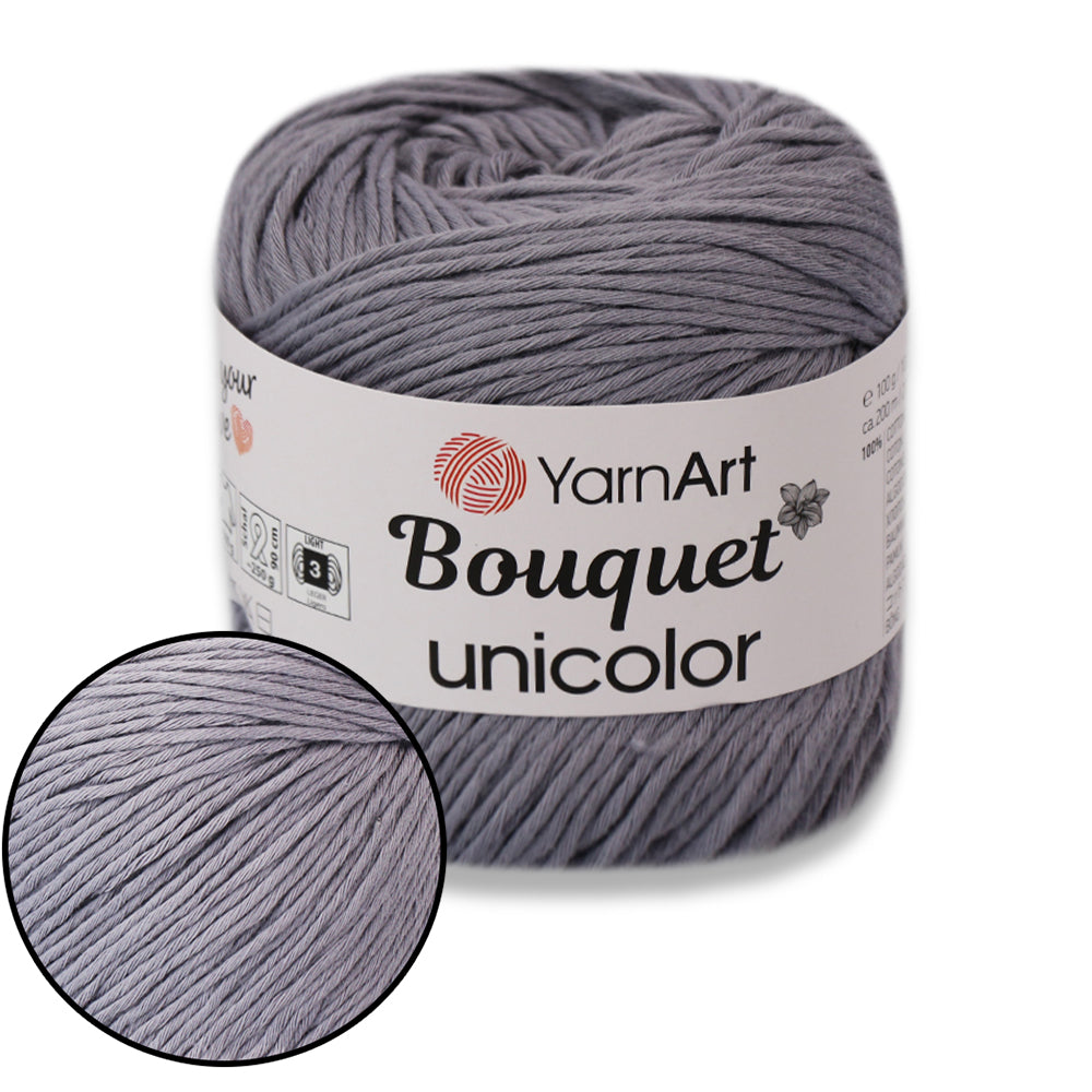 YarnArt Bouquet Unicolor, 27 colors, 3.5 oz / 218 yds