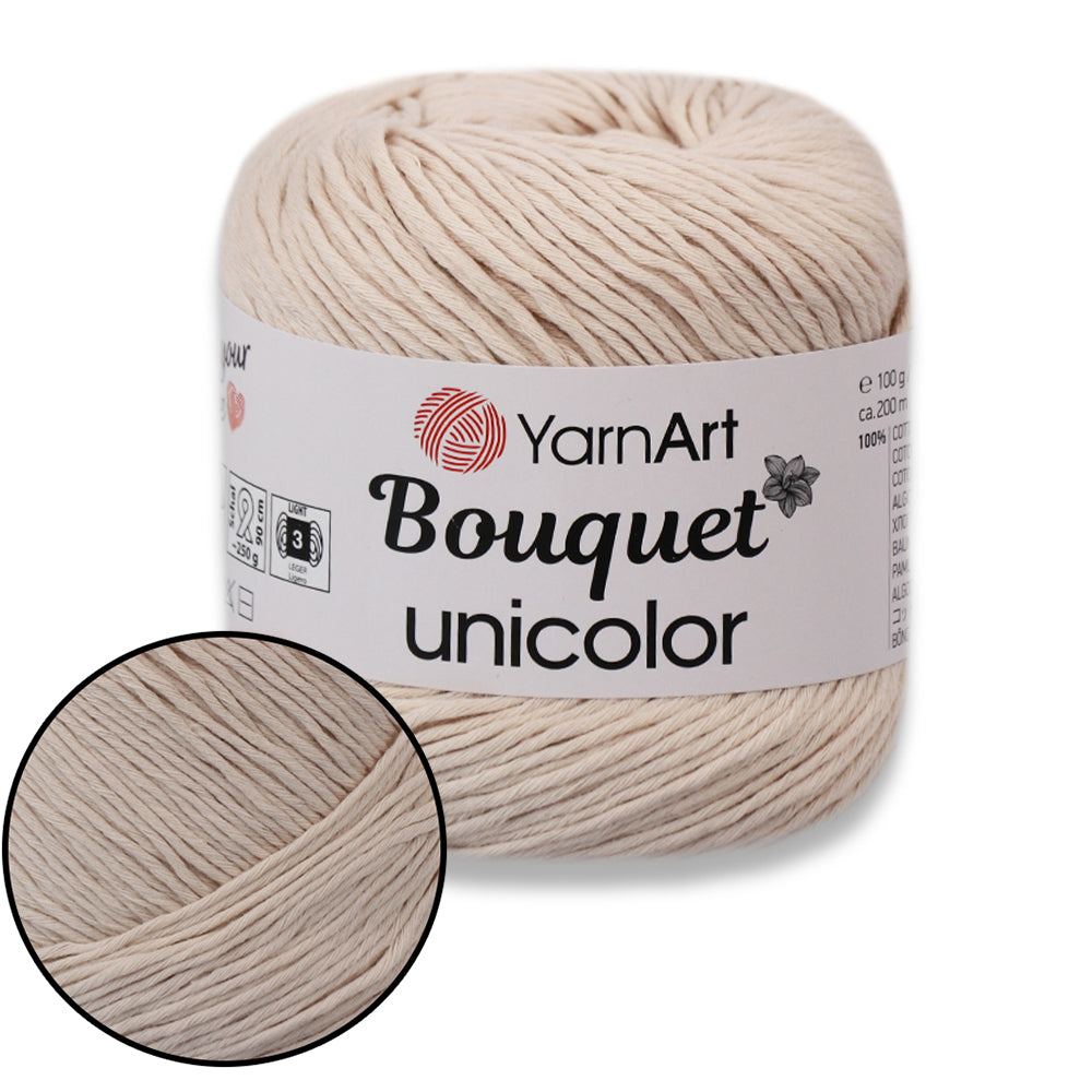 YarnArt Bouquet Unicolor, 27 colors, 3.5 oz / 218 yds