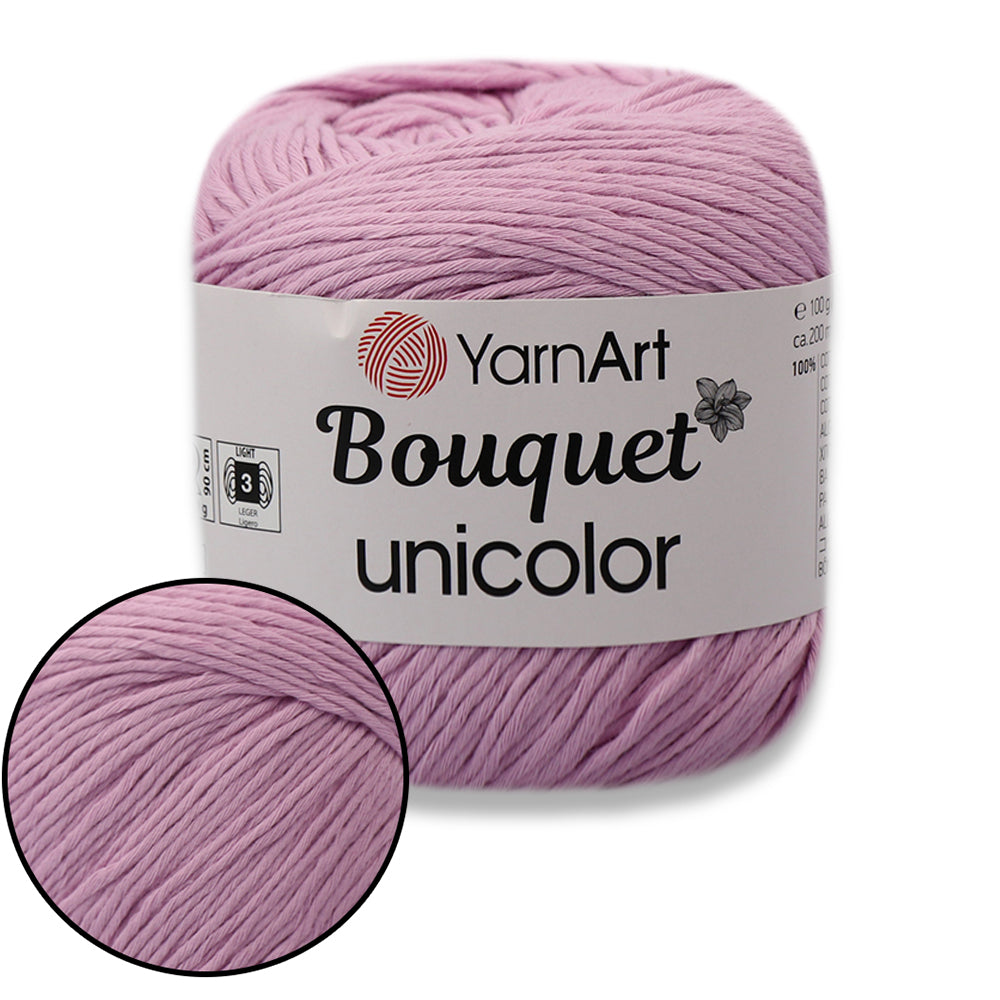 YarnArt Bouquet Unicolor, 27 colors, 3.5 oz / 218 yds