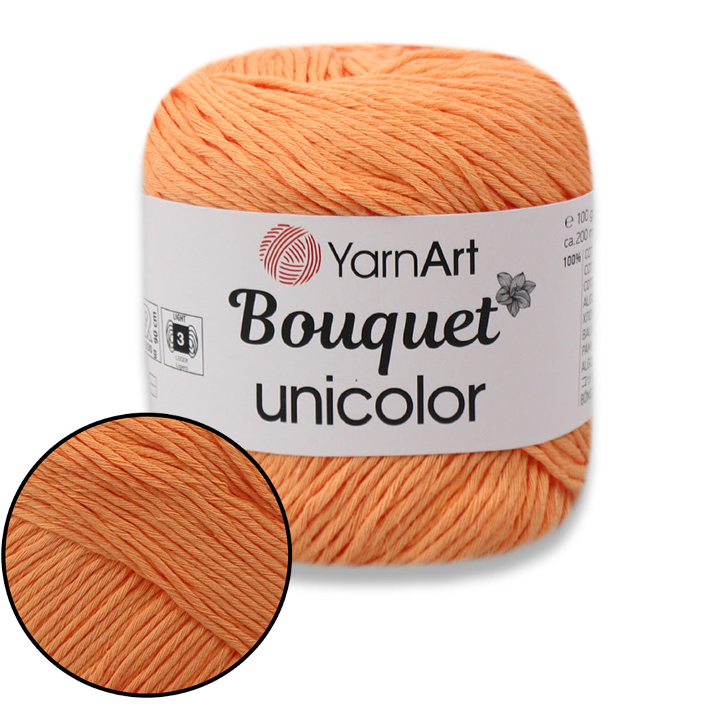 YarnArt Bouquet Unicolor, 27 colors, 3.5 oz / 218 yds