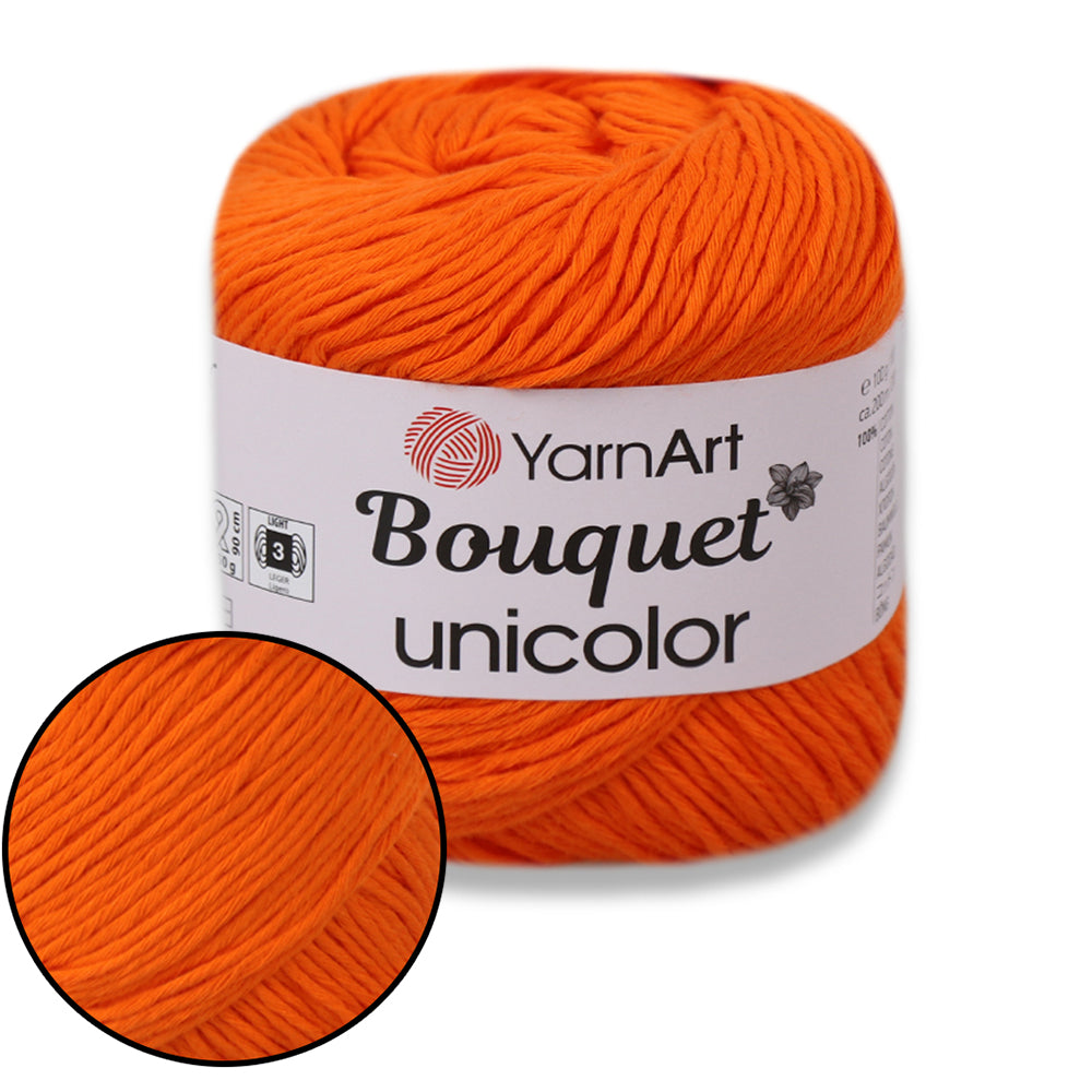 YarnArt Bouquet Unicolor, 27 colors, 3.5 oz / 218 yds