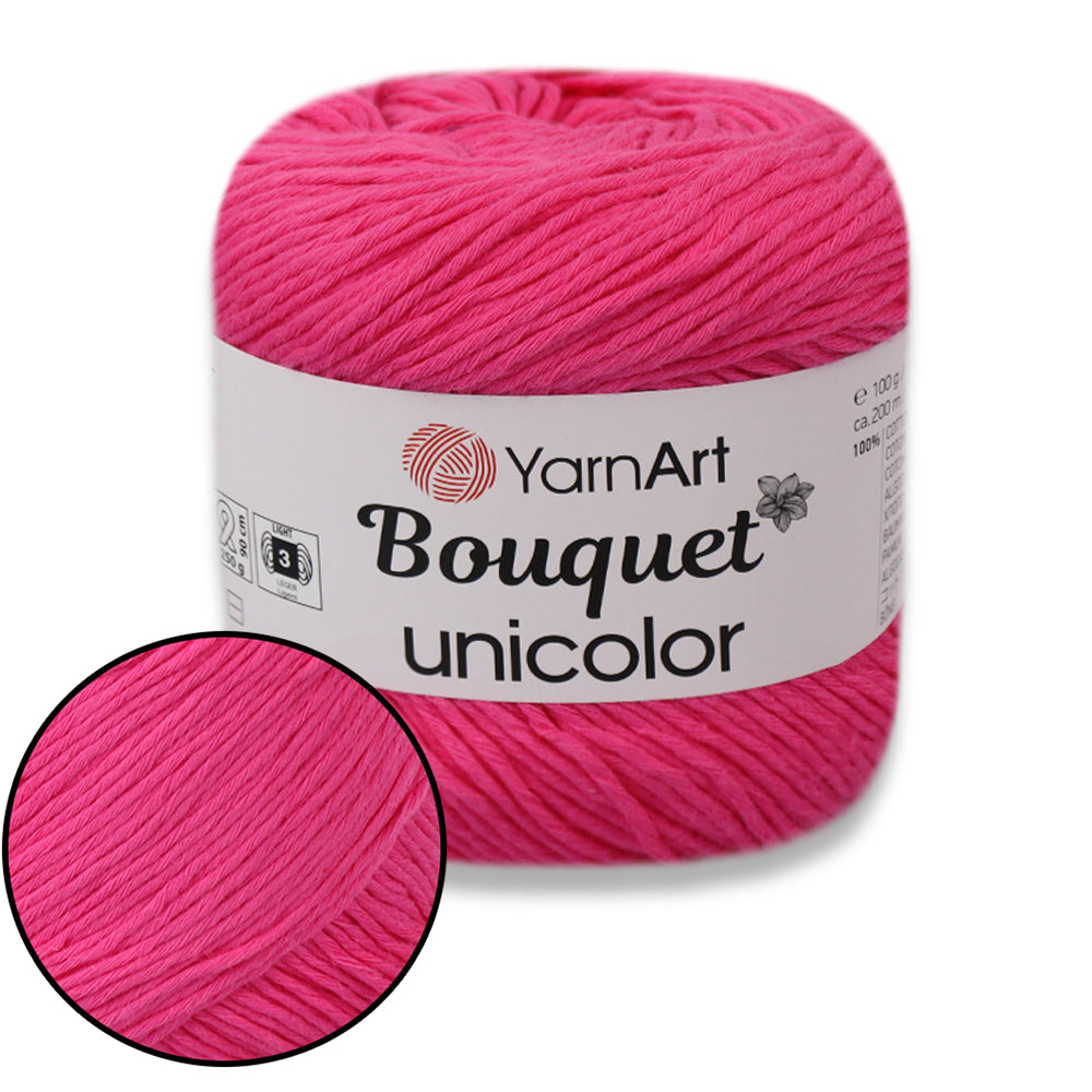 YarnArt Bouquet Unicolor, 27 colors, 3.5 oz / 218 yds