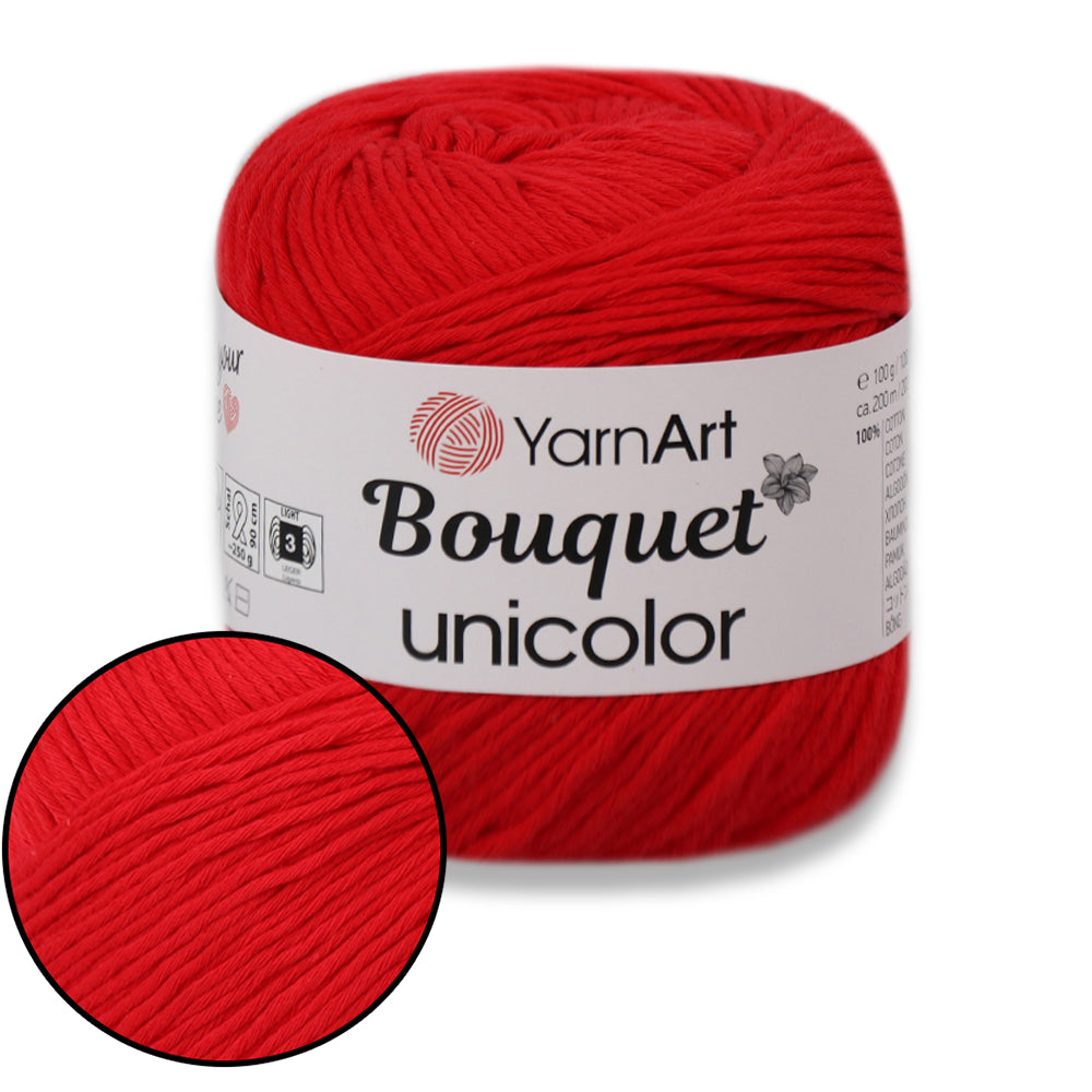 YarnArt Bouquet Unicolor, 27 colors, 3.5 oz / 218 yds