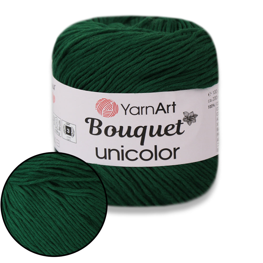 YarnArt Bouquet Unicolor, 27 colors, 3.5 oz / 218 yds