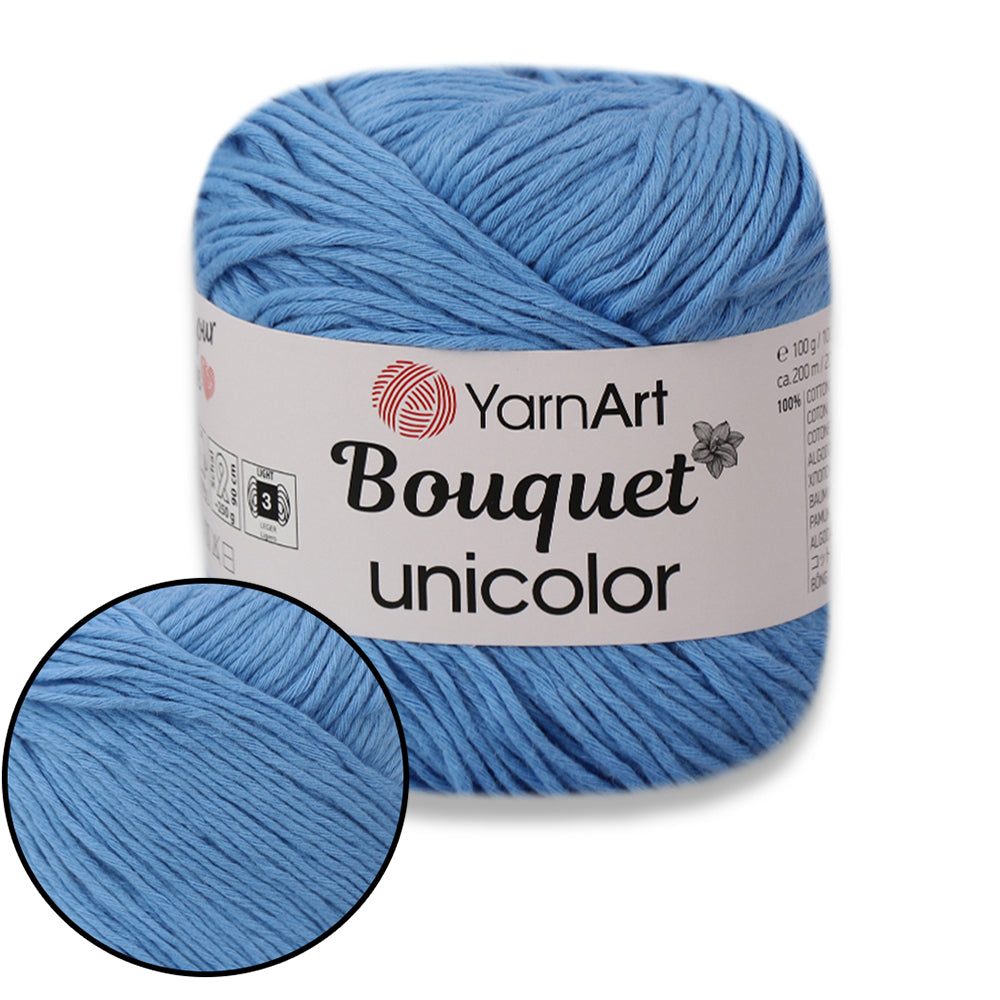 YarnArt Bouquet Unicolor, 27 colors, 3.5 oz / 218 yds