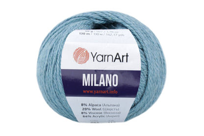 Yarnart Milano, 17 Colors, 1.76 oz / 142.17 yards