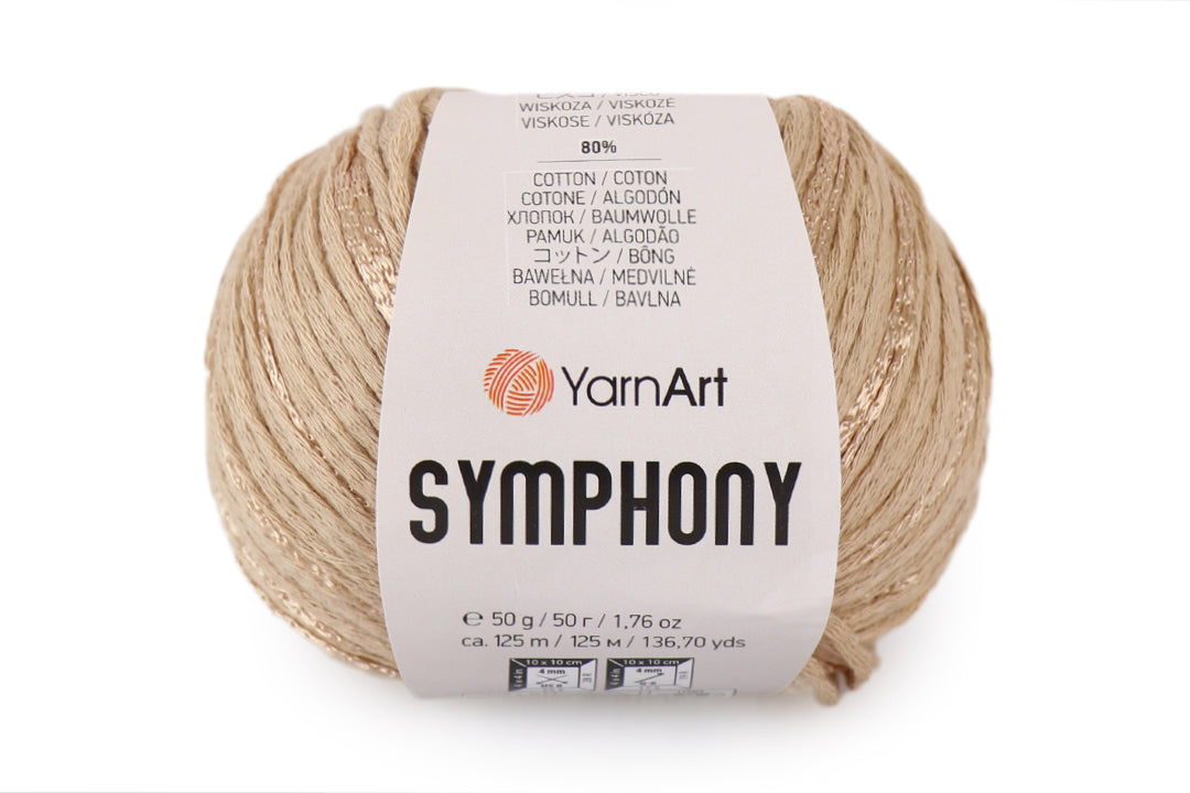 YarnArt Symphony, 23 colors, 1.76 oz / 136 yards