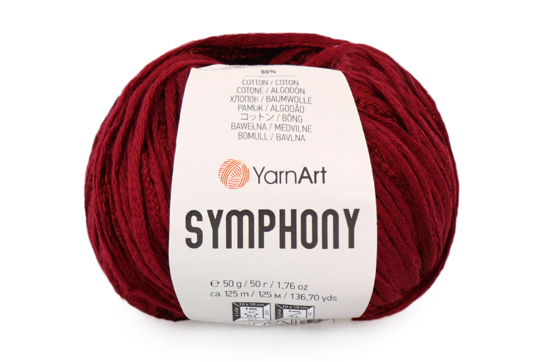 YarnArt Symphony, 23 colors, 1.76 oz / 136 yards