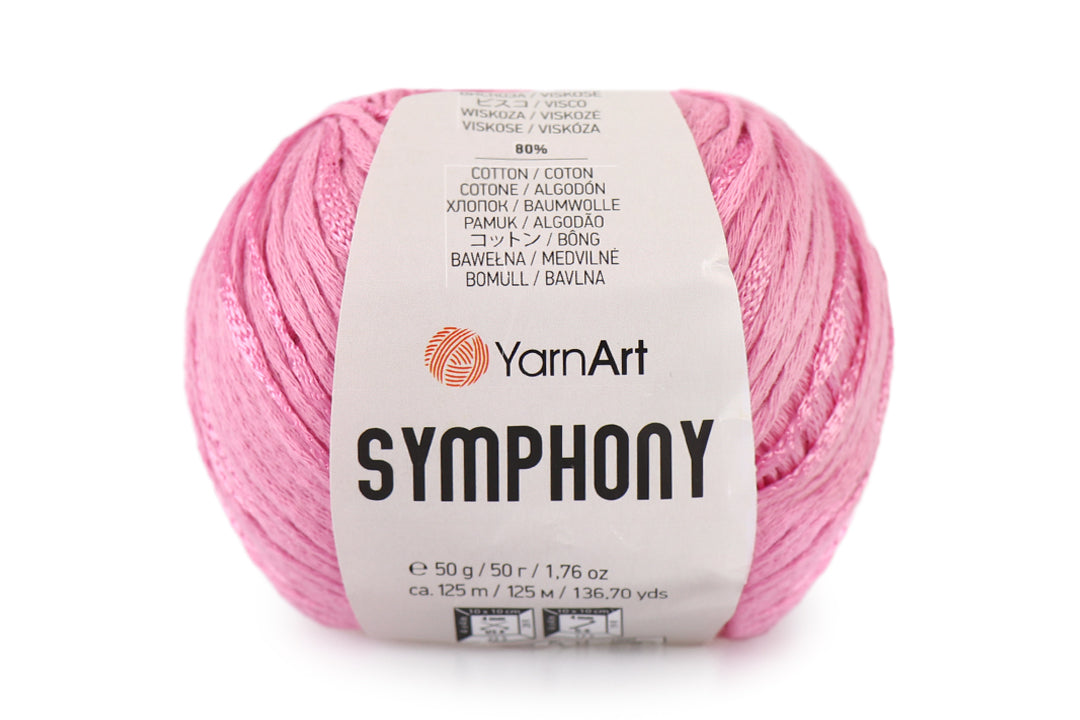 YarnArt Symphony, 23 colors, 1.76 oz / 136 yards