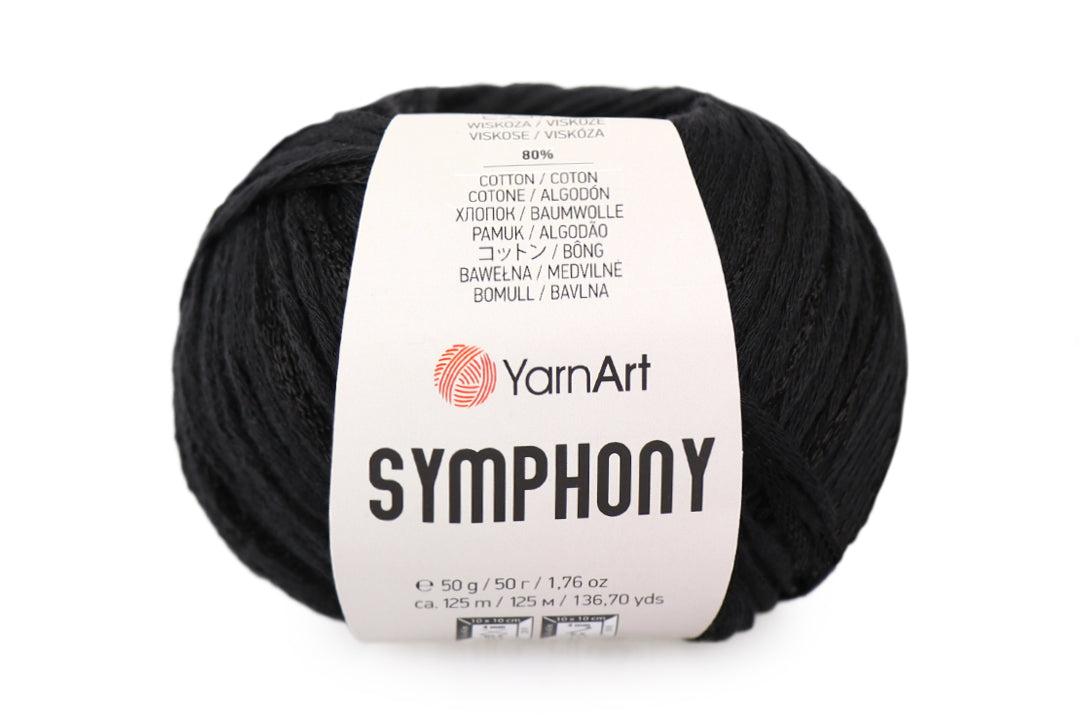 YarnArt Symphony, 23 colors, 1.76 oz / 136 yards
