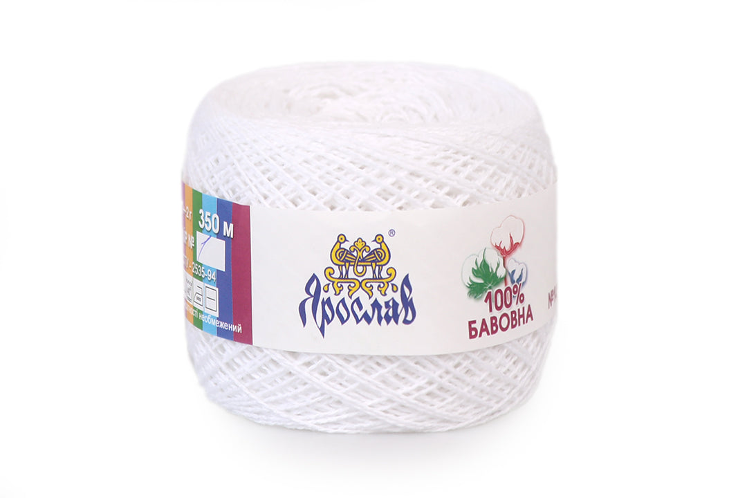 Yaroslav Cotton 14/2, 18 colors, 1.76 oz / 382 yds