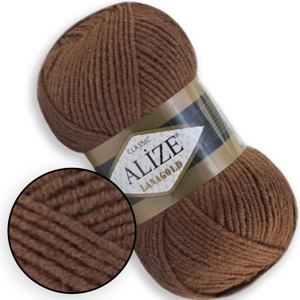 Alize Lanagold, 57 Colors, 3.5 oz / 262 yards